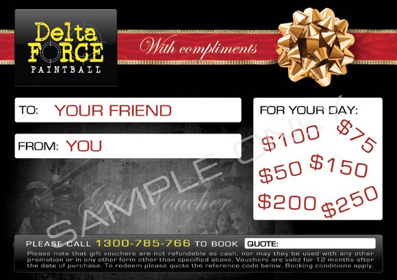 Gift Voucher Sample